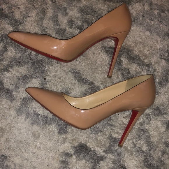 Christian Louboutin Pigalles size 41 nude patent leather - Picture 4 of 6